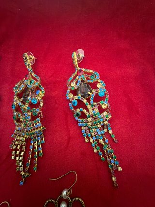 Set 4 paia orecchini vintage