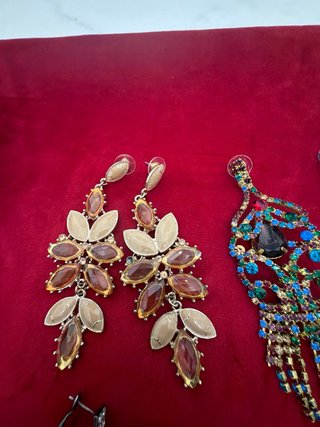 Set 4 paia orecchini vintage