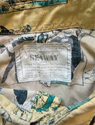 Camicia hawaiana Seaway Uomo XL
