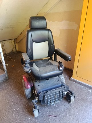 Silla de ruedas electrica