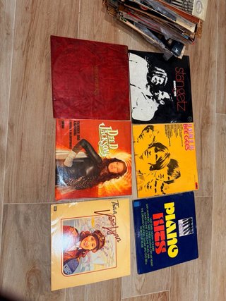 Lote de 6 Vinili: Jazz, Pop Rock Internazionale e altro