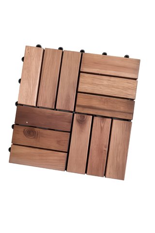 Losetas madera para exterior/interior encajable