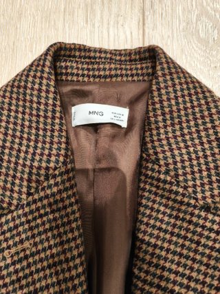 Blazer Mango pied de poule