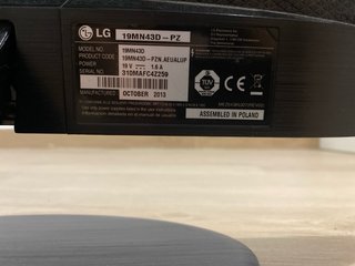 Monitor LG 19MN43D-PZ HD TV