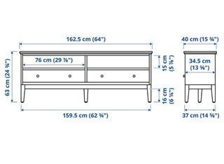 Mueble TV Blanco Ikea