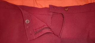 Pantalón Burdeos talla grande