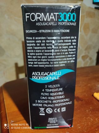 Phon Mistral FORMAT3000 Nero