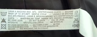 Parka ligera negra Zara Talla S