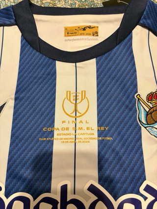Camiseta Real Sociedad Final Copa del Rey 2026
