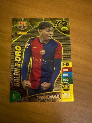 Cromo Lamine Yamal Balón de Oro Adrenalyn 24/25