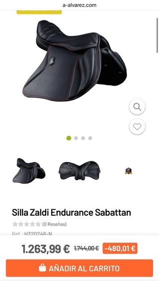 Silla Zaldi Endurance Sabattan
