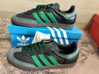 Adidas Samba OG W Scarpe Donna Nero Verde