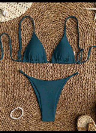 Bikini Mujer Teal Talla M