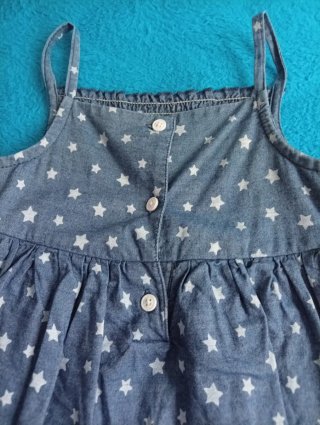 Vestido niña estrellas