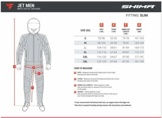 Pantalones Moto Shima Jet Verano Talla L