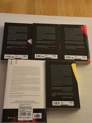 Saga Completa Carmen Mola (5 libros, Elena Blanco)