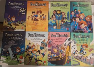Libros Futbolísimos lote 8 uds
