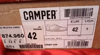 Zapatos Camper Marrones