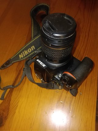 Cámara réflex Nikon D5600 + objetivo + accesorios