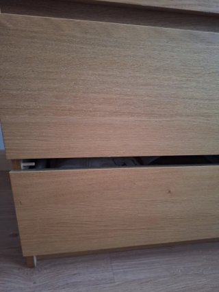 Cómoda Ikea MALM madera