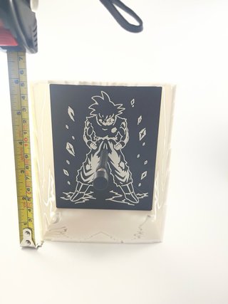 Shadow Box Goku Super Saiyan – Lampada Dragonball