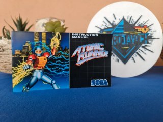 Manual Instrucciones SEGA Atomic Runner Mega Drive