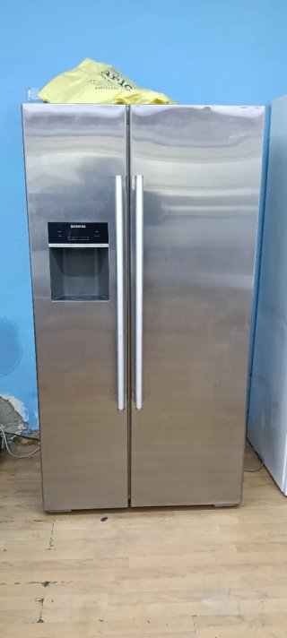Nevera AMERICANA Siemens Acero Inoxidable 177X91X7