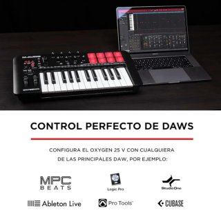 Teclado Controlador M-Audio Oxygen 25 MKV