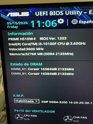 Procesador Intel Core i3-10100F LGA1200