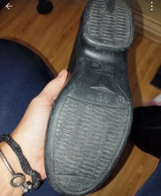 Botas de agua niña talla 34