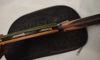 Pala de ping pong Senston con funda