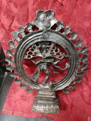 Escultura Metal Hindú Shiva Nataraja