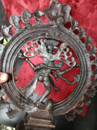 Escultura Metal Hindú Shiva Nataraja