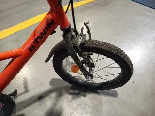 Bicicleta Infantil Naranja Btwin