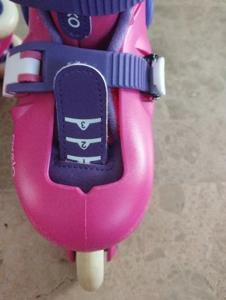 Patines Oxelo Talla 26-28 Rosa/Morado
