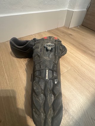 Zapatillas Ciclismo Shimano Negras talla 45