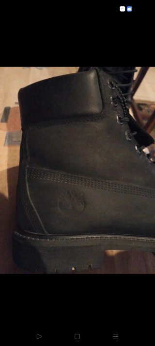 Stivali Timberland neri usati