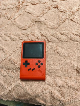 Consola de juegos portátil roja