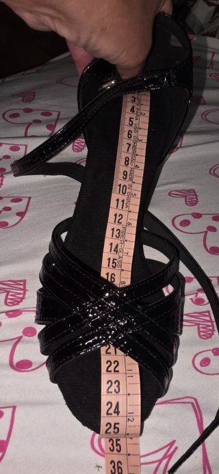 Zapatos de baile latino negros