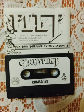 Commodore 64. Gauntlet. Excelente estado!