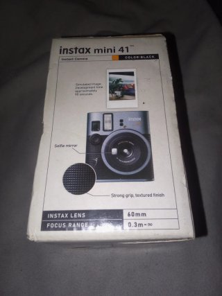 Fujifilm Instax Mini 41 Cámara Instantánea Negra