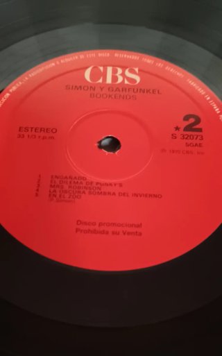 Simon & Garfunkel-Bookends Vinilo como nuevo. 1970