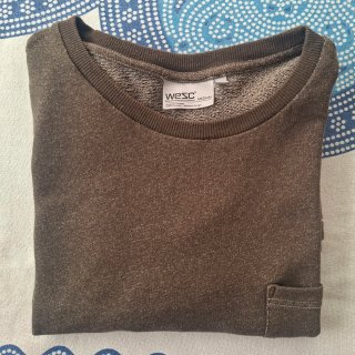 Camiseta Wesc Talla M Marrón