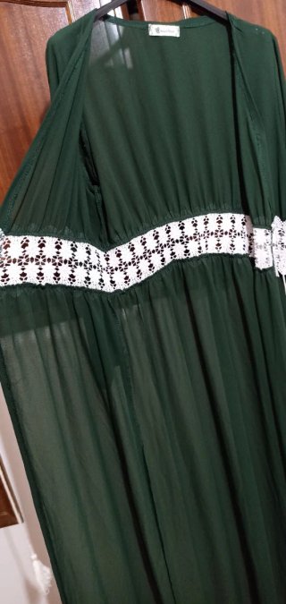 Kimono leggero con pizzo