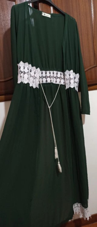 Kimono leggero con pizzo