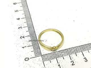 anillo oro 18k con piedra