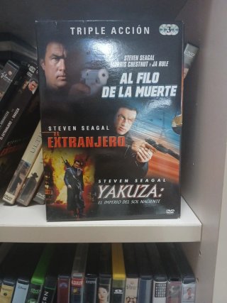Pack 3 Películas Steven Seagal DVD