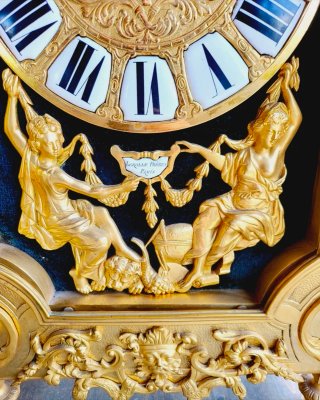 Orologio Monumentale Bronzo Dorato Lerolle Frères