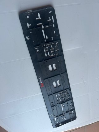 Porta matrícula Honda Type R