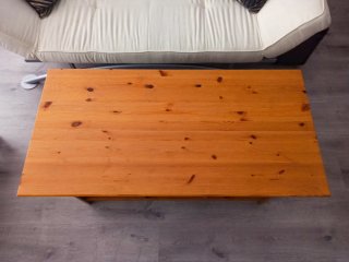 Mesa de centro de madera